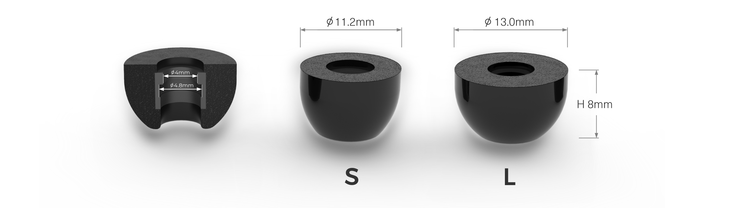 M100 Foam eartips drawing.png